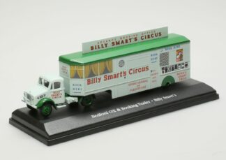 Bedford OX and Booking Trailer, Cirque Billy Smart's, Camion miniature 1/76