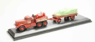 Diamond T Canvassed Trailer, Cirque Charles Thurston's, Camion miniature 1/76