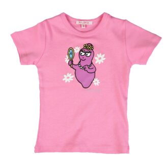T-shirt Enfant Barbapapa Miroir manches longues lilas