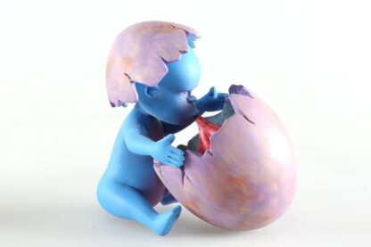 Adiboo bleu, Statuette