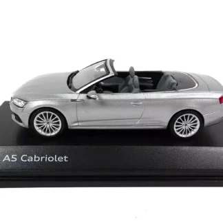 audi a5 cabriolet grise miniature 1/43