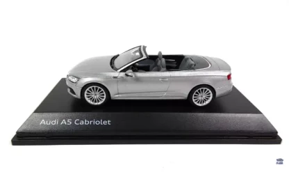 audi a5 cabriolet grise miniature 1/43
