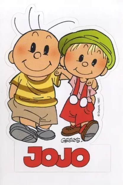 Autocollant Jojo Dupuis 1997 par Geerts