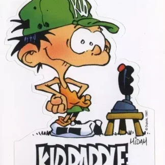 Autocollant Kid Paddle Dupuis 1997 par Midam
