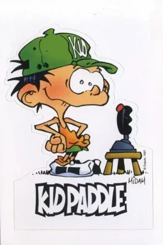 Autocollant Kid Paddle Dupuis 1997 par Midam