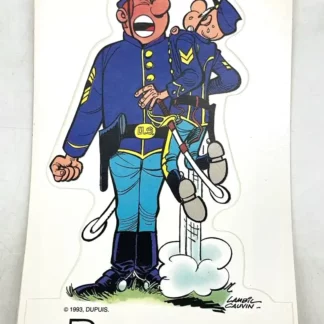 Autocollant Les Tuniques Bleues Dupuis 1993 De Blauwbloezen version néerlandaise