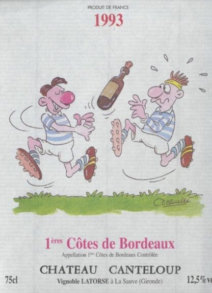 Rugby - Chateau Canteloup 1993