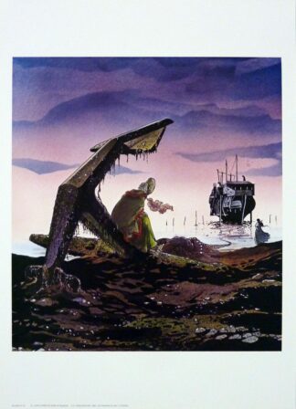 Le Ponton : Affiche offset par Bourgeon