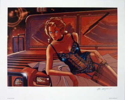Femme et Jeep