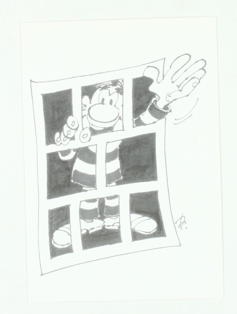 Carte Postale BD : Bobo par Deliège