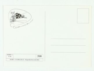 Carte Postale BD : Bobo par Deliège
