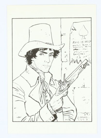 Carte Postale BD : Arno par J.Denoël
