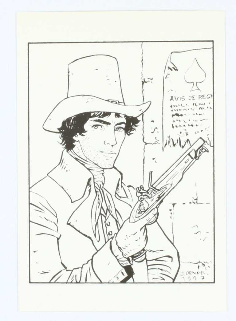 Carte Postale BD : Arno par J.Denoël