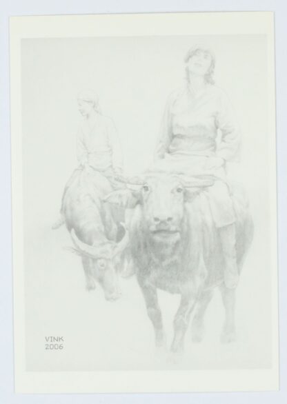 He Pao et Petit Li par Vink : Carte postale BD