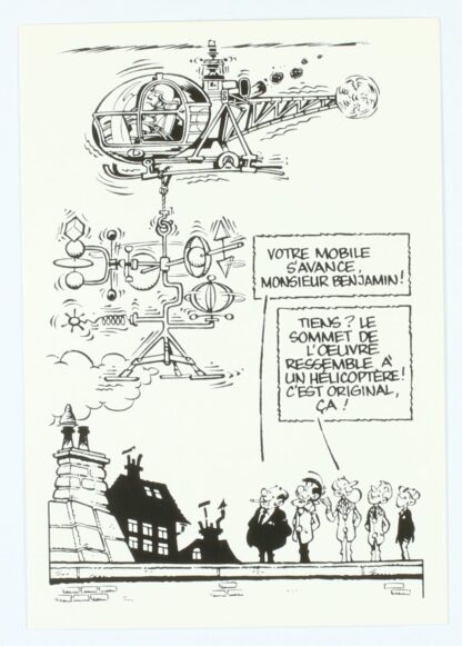 Carte Postale BD : Benjamin par Hachel