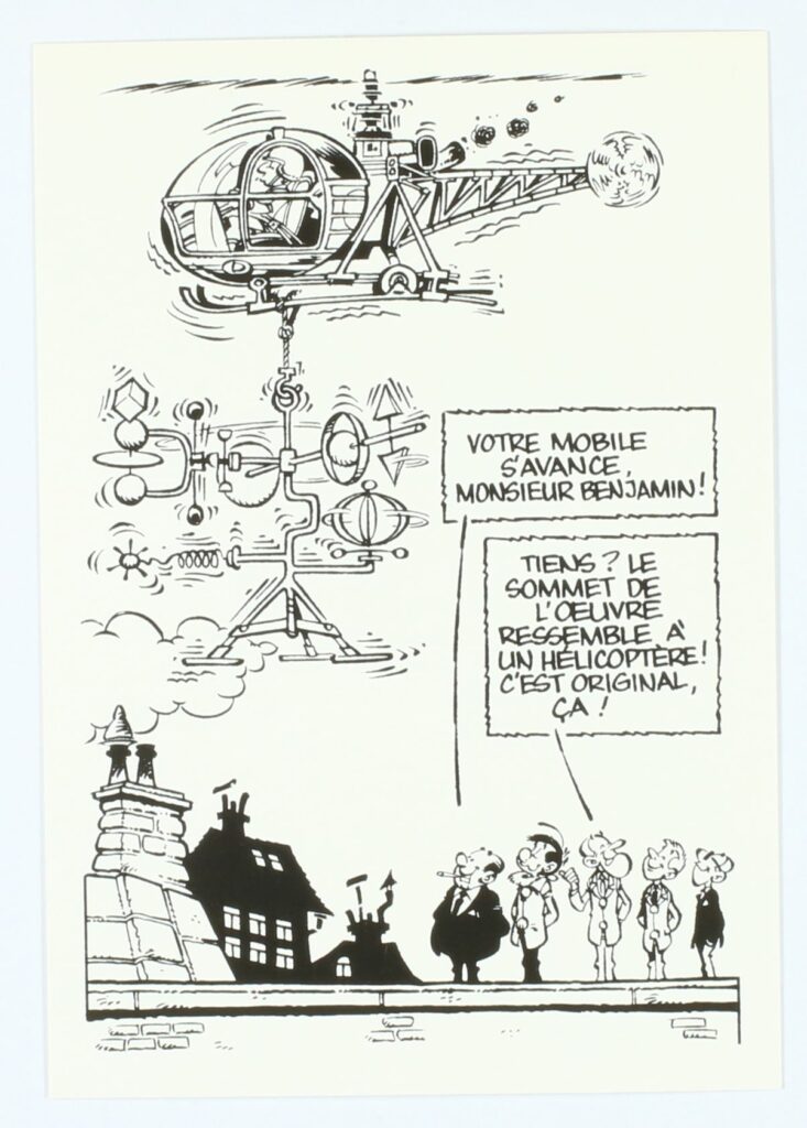 Carte Postale BD : Benjamin par Hachel