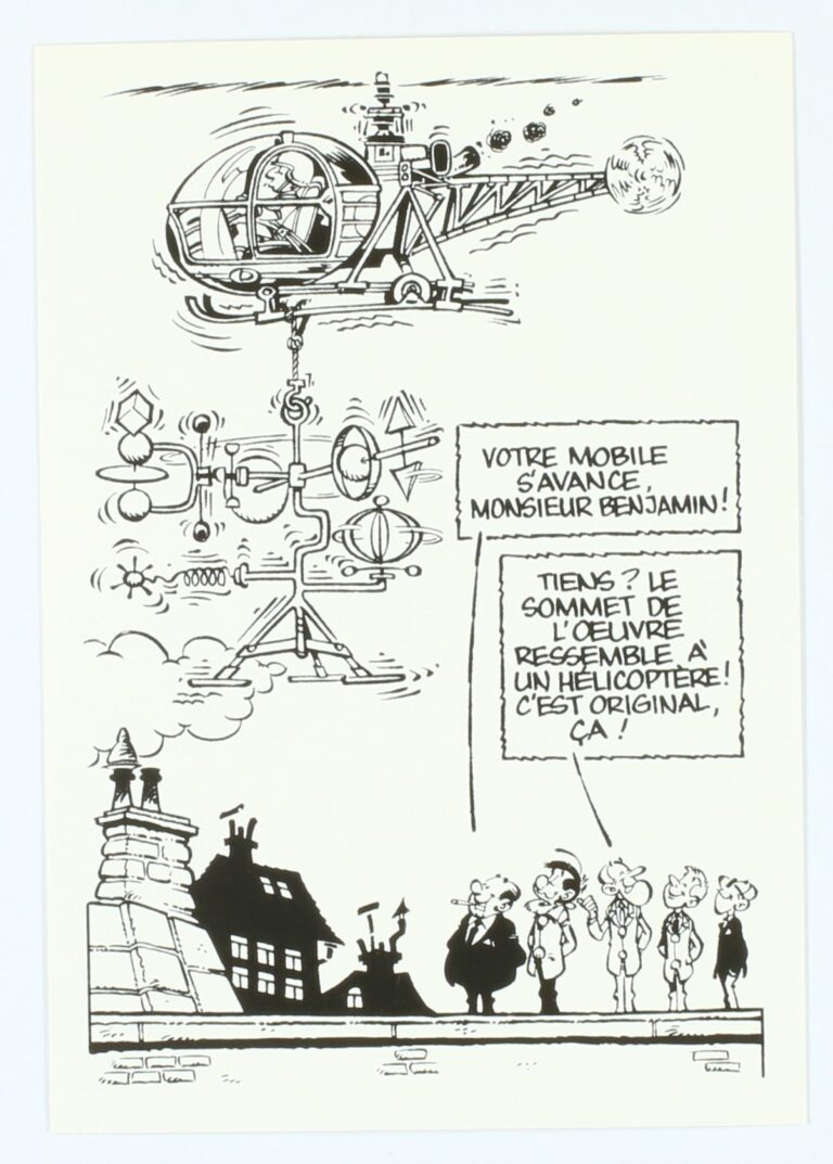 Carte Postale BD : Benjamin par Hachel