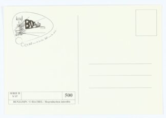 Carte Postale BD : Benjamin par Hachel