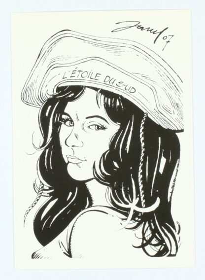 Kim par Charles Jarry : Carte postale BD