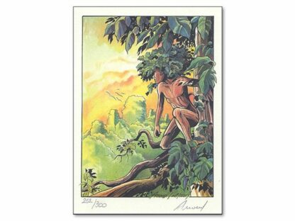 Arnaud, Finn Mac Cumhall, Ex-libris offset signé