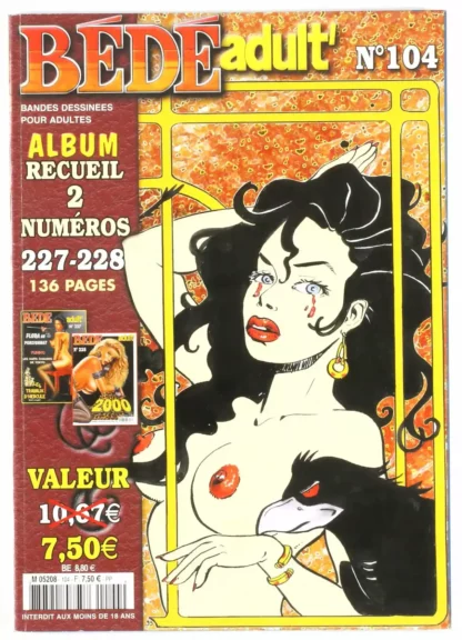 Bédé Adult Album n°104 BD adulte