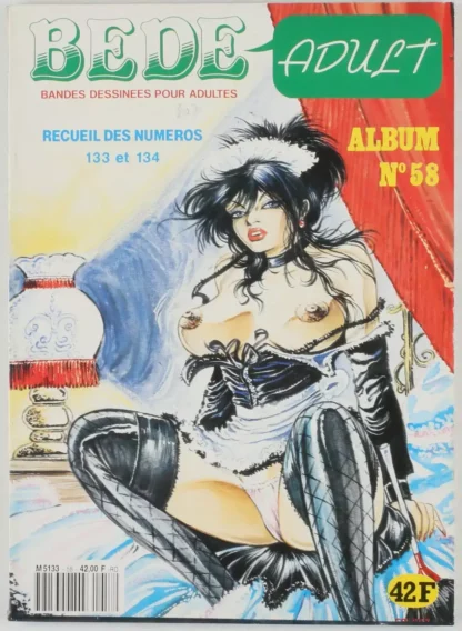Bédé Adult Album n°58 BD adulte