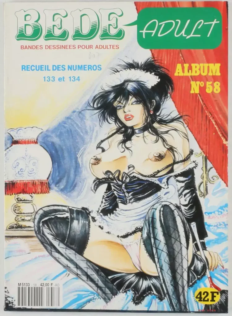 Bédé Adult Album n°58 BD adulte