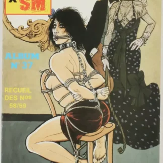 BD adulte Bédé X n°37 recueil 58 59