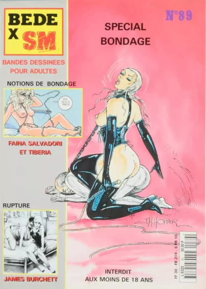 Bédé X n°89 Spécial Bondage BD adulte