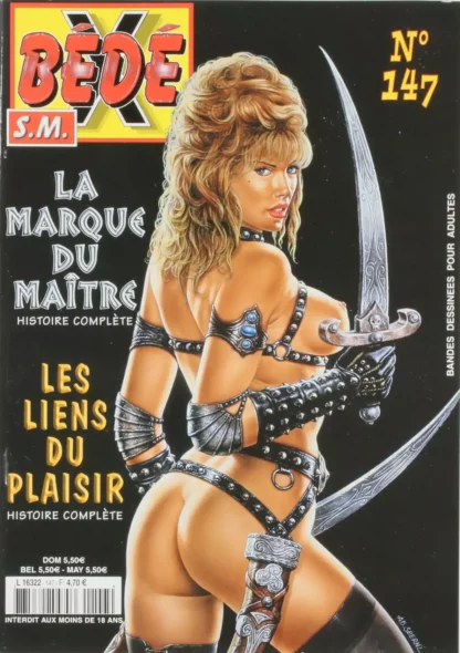 Bédé X SM 147 La marque du maître BD adulte