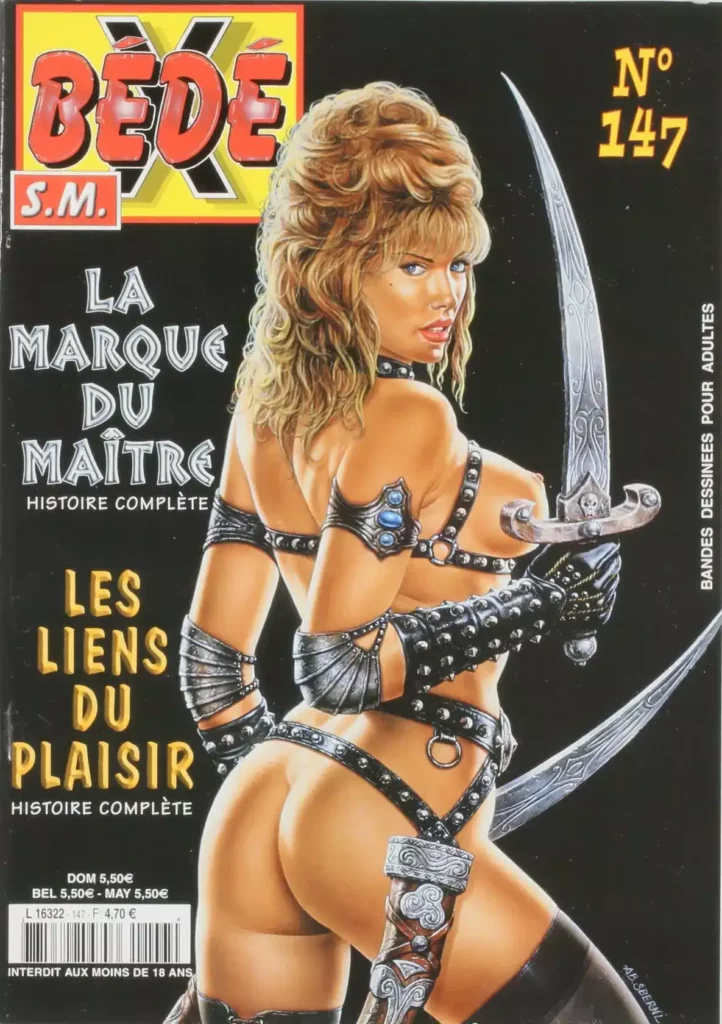 Bédé X SM 147 La marque du maître BD adulte