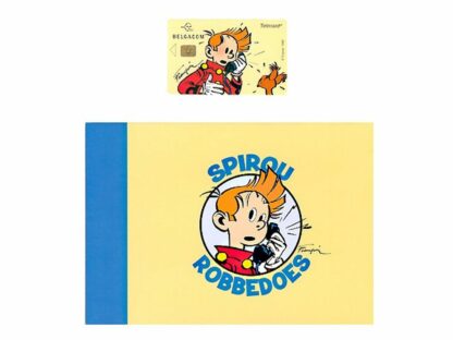 Spirou et Fantasio Carte de téléphone Belgacom