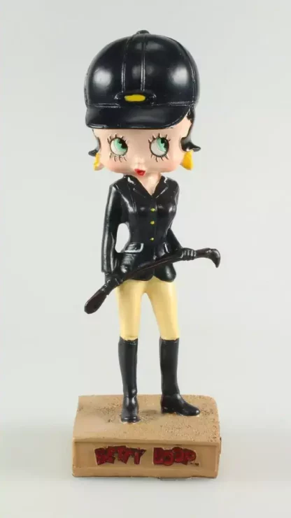 Statuette résine Betty Boop Cavalière collector