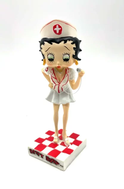 Statuette Betty Boop Infirmière résine