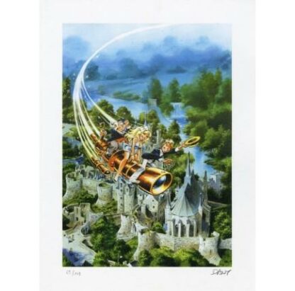 Dany : Olivier Rameau : Affiche offset signée : En vol