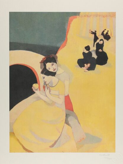 Pierre Mornet : Affiche offset signée : La pomme