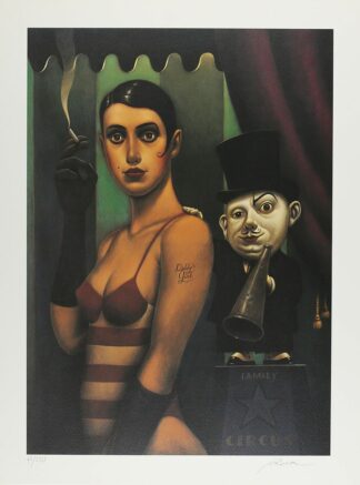 Roca : Affiche offset signée : Family Circus