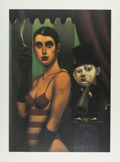 Roca : Affiche offset signée : Family Circus