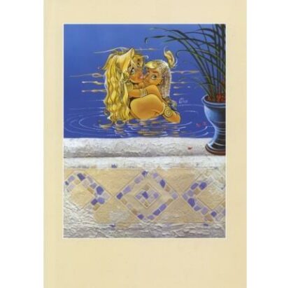 Crisse, Ex-libris offset, Atalante, La baignade