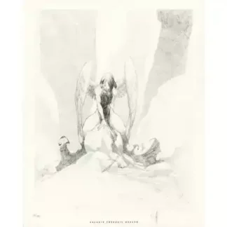 Lithographie signée Paradis Perdu Alberto Varanda
