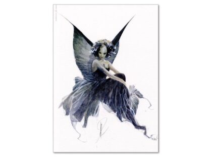 Fée Noire - Ex-libris signé - Alberto Varanda