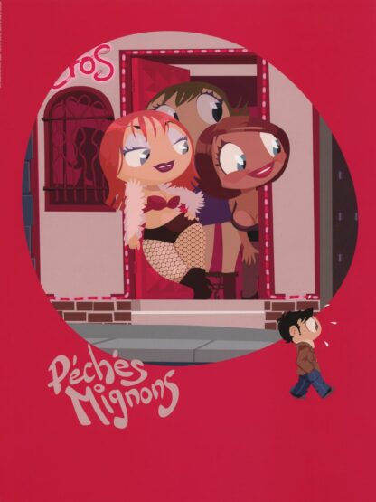 De Pins, Péchés Mignons, Affiche offset, Eros