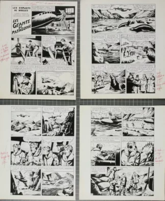 biggles-les-geants-de-patagonie-14-planches-originales-histoire-complete-a