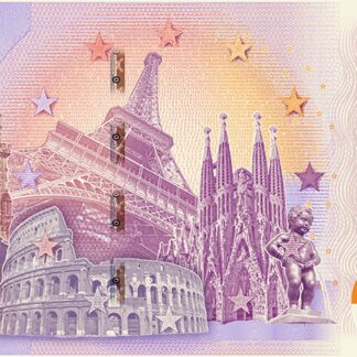 Spirou et Fantasio Billet 0€ Euro Souvenir Franquin
