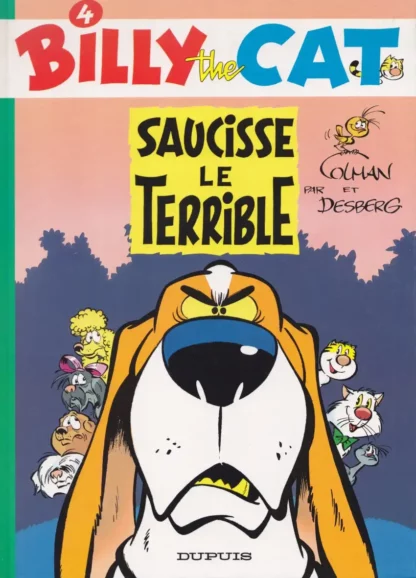 billy the cat tome 4 saucisse le terrible colman