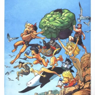 Affiche offset Blacksad Hommage à la BD Guarnido Mandelieu 2004