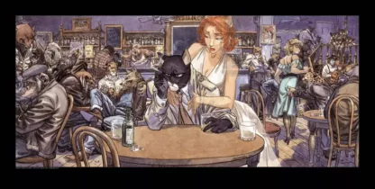 Affiche offset Blacksad John’s Blues Juanjo Guarnido
