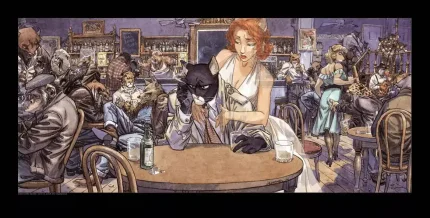 Affiche offset Blacksad John’s Blues Juanjo Guarnido