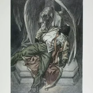 Affiche offset Blacksad Le caveau Juanjo Guarnido