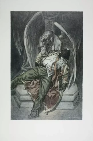 Affiche offset Blacksad Le caveau Juanjo Guarnido